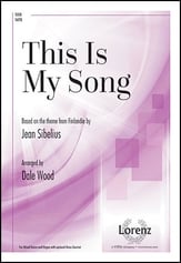 This Is My Song SATB choral sheet music cover